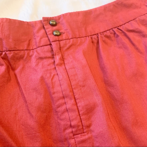 Anthropologie Fei Orange Skirt Size 6 - Picture 6 of 7